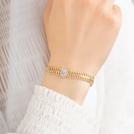 Swarovski Baget Taşlı Viyana Bileklik